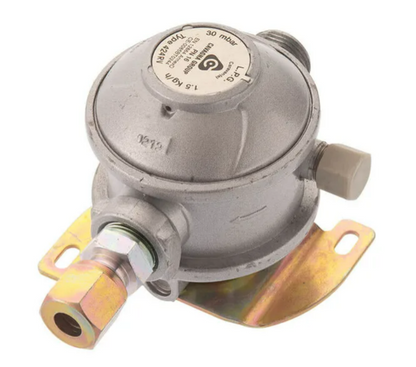 gas regulator suitable for caravan motorhome installations