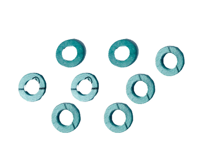 Green Fibre Gas Sealing Washers - Pack of 8