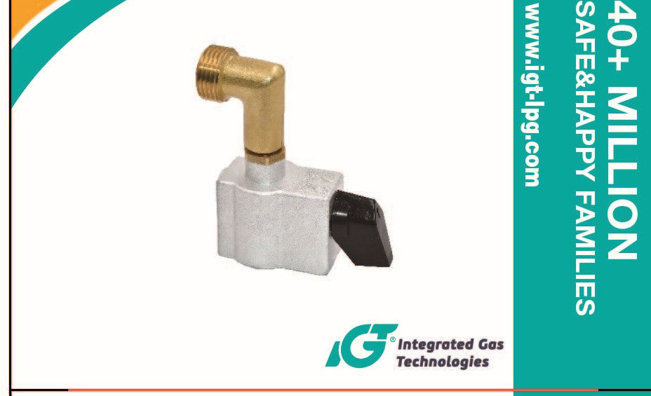 27mm gas cylinder adaptor made by iGT
