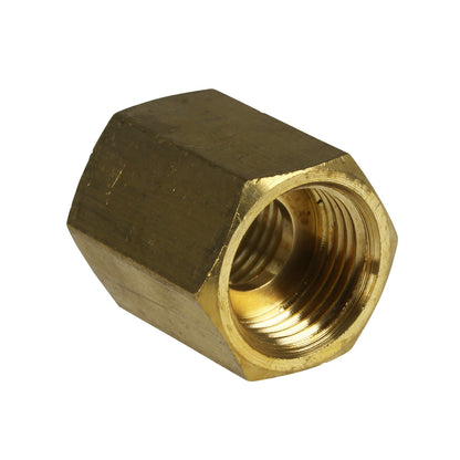 brass gas cooker inlet adaptor close up