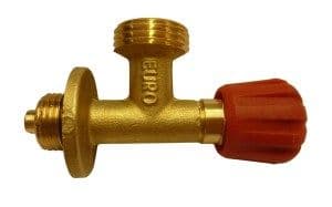 brass gas bottle adapter for campingaz bottles