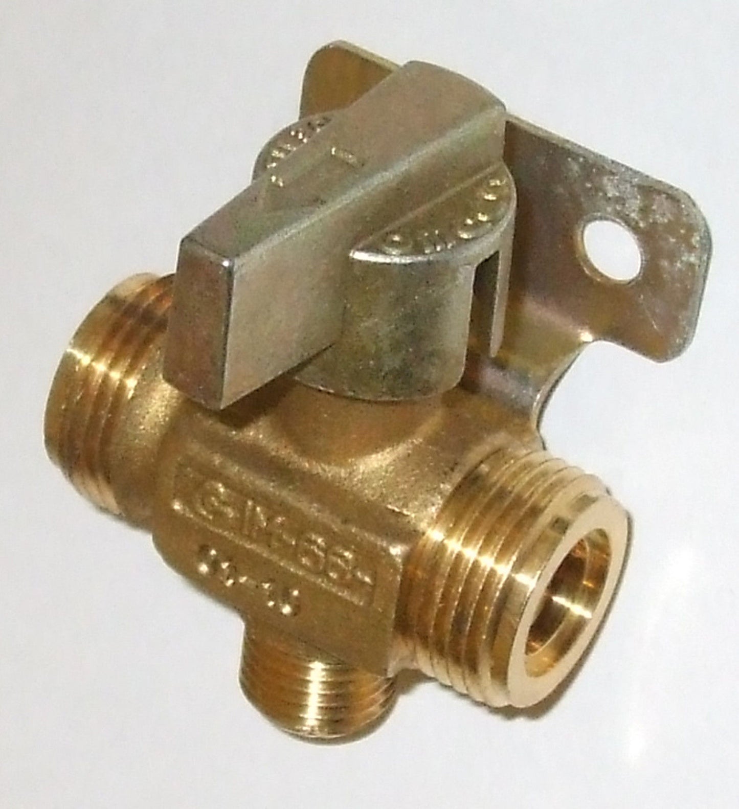 brass manual changeover valve gas fitting for regulators to switch between gas cylinders