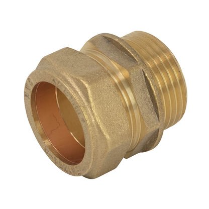 Compression 15mm X 3/8" Straight Connector Male Gas Regulator Fitting