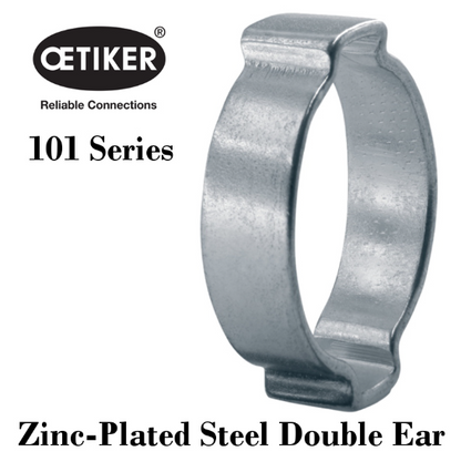 2 x 8mm LPG Quick Release Couplings + 4 Oetiker Double Ear Crimp Clips