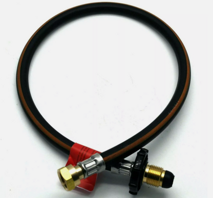 gas hose pigtail with POL handwheel connection