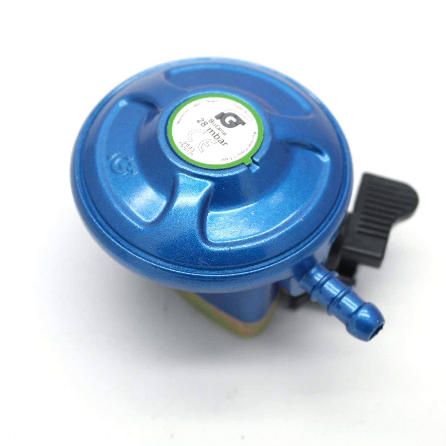 21mm butane gas bottle adaptor blue