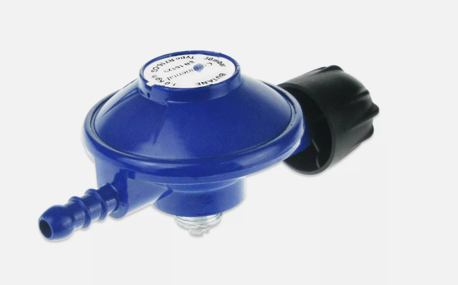 gas regulator suitable for connection to campingaz cylinders 