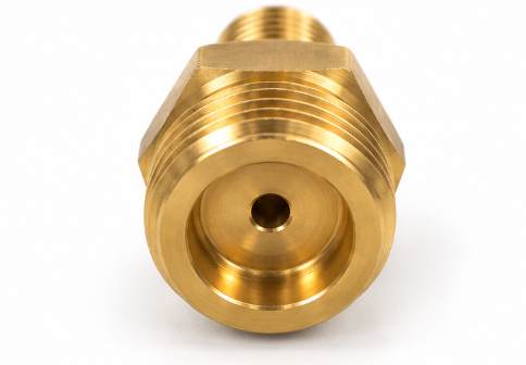 W20 Male Gas Pigtail Adaptor to 1/4" BSP Male – LPG Regulator Brass Fitting